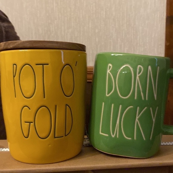 Rae Dunn canister and mug set - Picture 2 of 3